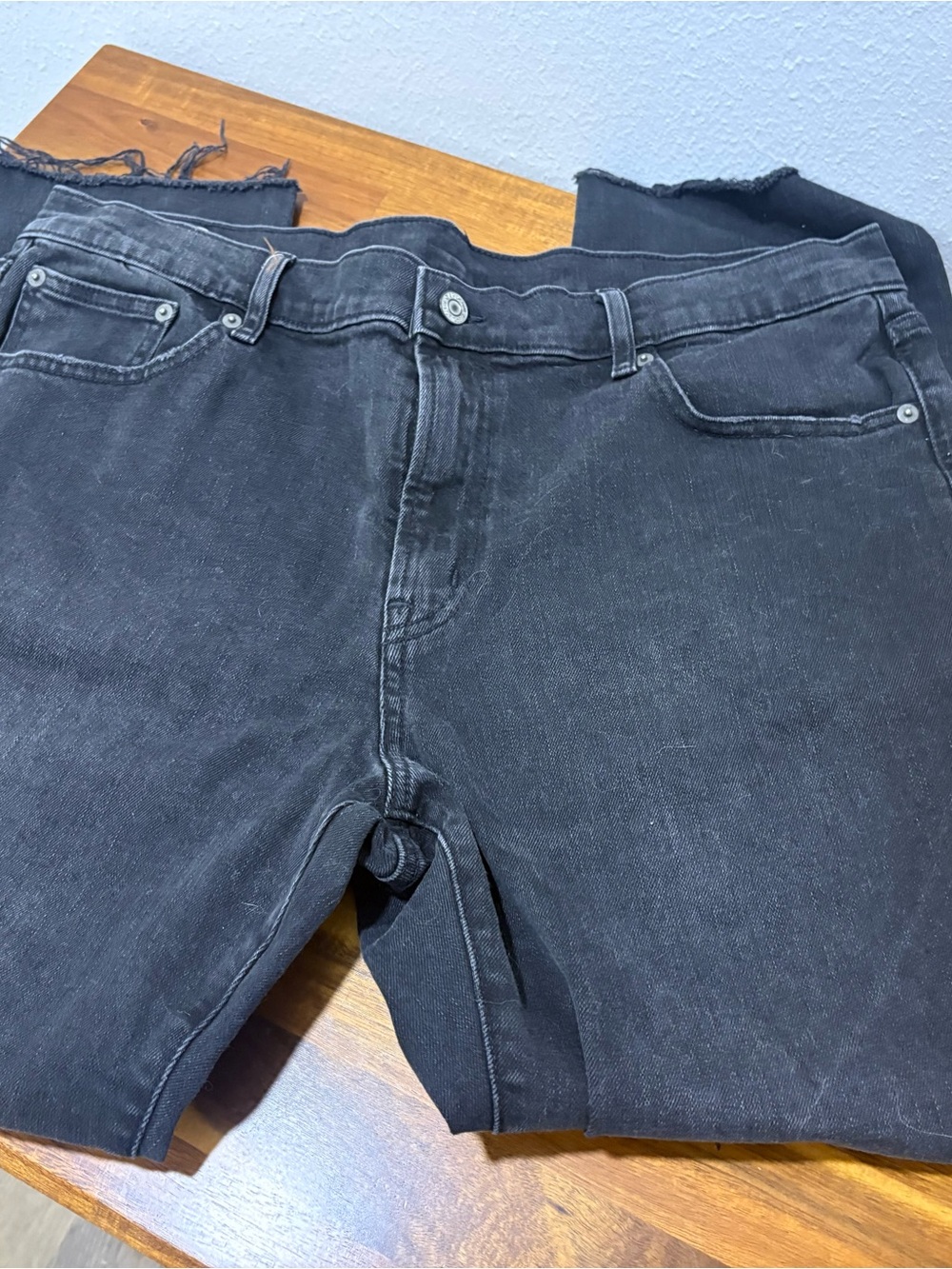 GAP Girlfriend Black Denim Jeans